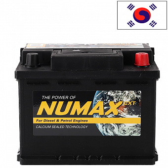   NUMAX 6- 60Ah A1 R+ ... 570A EN 242/173/175 Silver